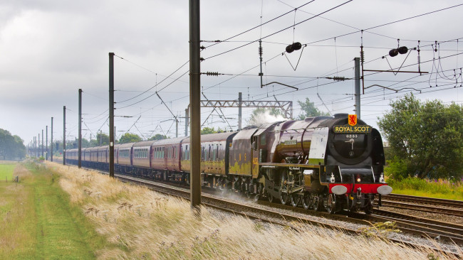 Обои картинки фото техника, паровозы, паровоз, рельсы