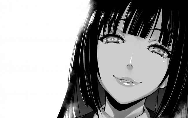 Обои картинки фото аниме, kakegurui, девушка