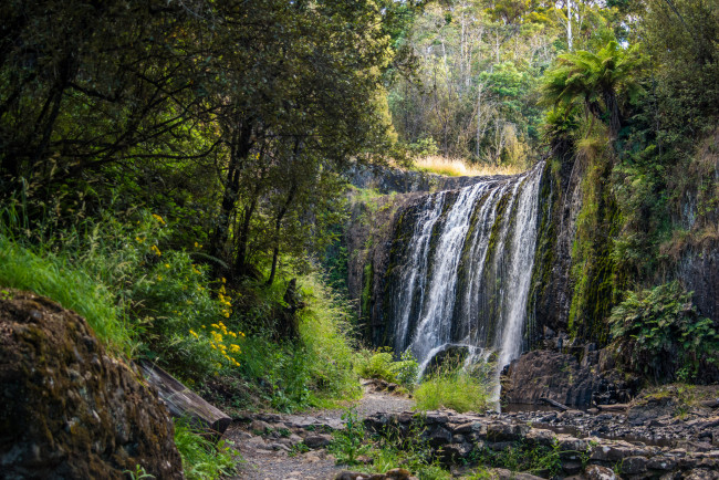 Обои картинки фото природа, водопады, простор