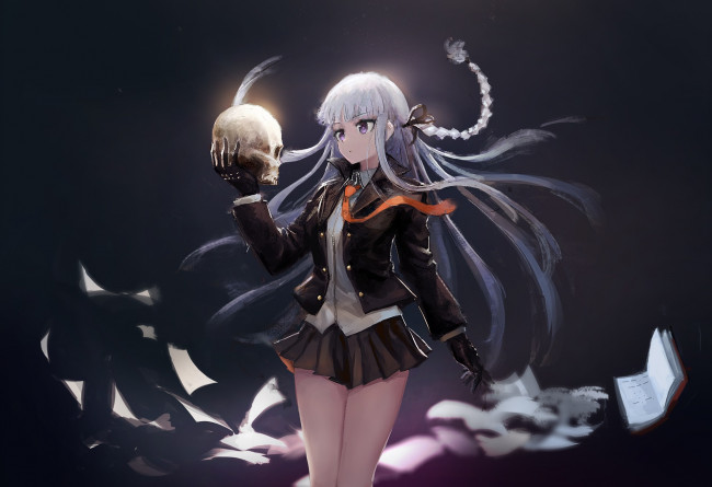 Обои картинки фото аниме, danganronpa, девушка