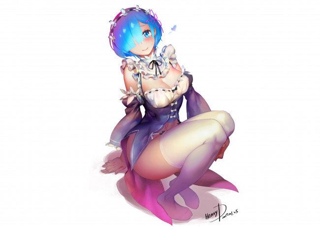 Обои картинки фото аниме, re,  zero kara hajimeru isekai seikatsu, девушка