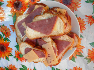 Картинка еда бутерброды +гамбургеры +канапе колбаса хлеб сыр