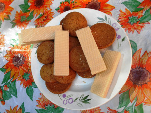 Картинка еда пирожные +кексы +печенье печенье вафли