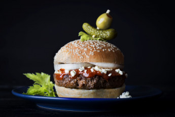 Картинка еда бутерброды +гамбургеры +канапе гамбургер