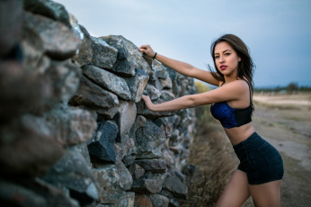 Картинка девушка девушки -unsort+ брюнетки темноволосые модель