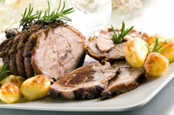 Картинка еда мясные+блюда буженина мясо