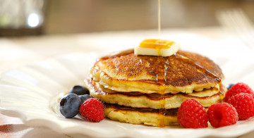 Картинка еда блины +оладьи малина оладьи