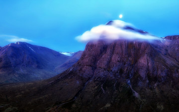 Картинка природа горы облако