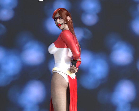 Обои картинки фото 3д графика, фантазия , fantasy, взгляд, фон, девушка