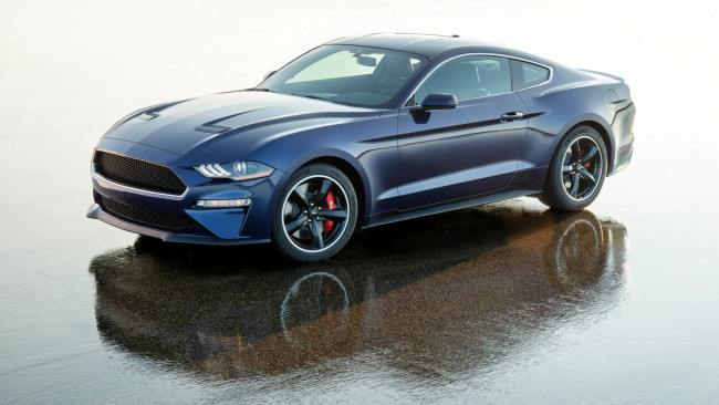 Обои картинки фото 2019 ford mustang bullitt kona blue, автомобили, mustang, bullitt, 2019, ford, kona, blue, купе, форд, мустанг