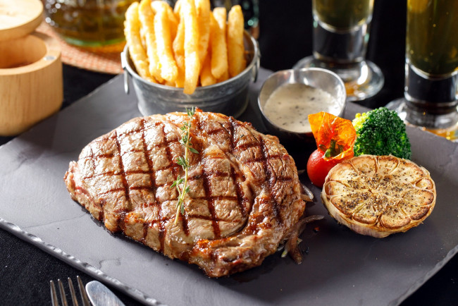 Обои картинки фото еда, мясные блюда, мясо, стейк