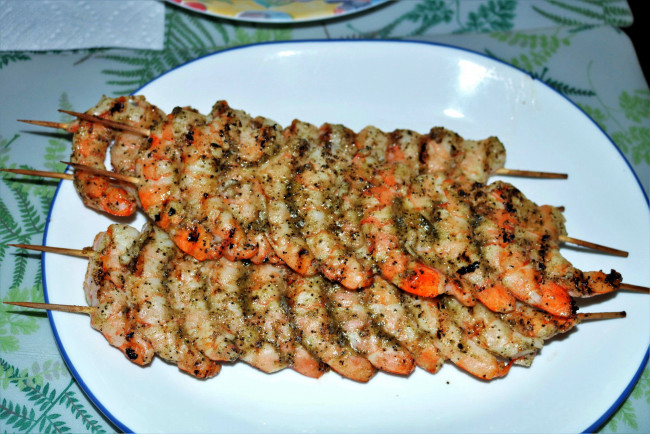 Обои картинки фото еда, рыбные блюда,  с морепродуктами, креветки