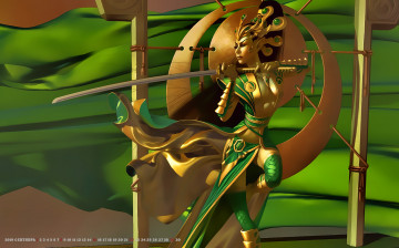 Картинка календари фэнтези воительница 2019 calendar девушка оружие