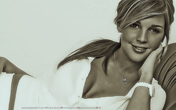 Картинка календари компьютерный+дизайн улыбка женщина взгляд девушка цепочка calendar 2019