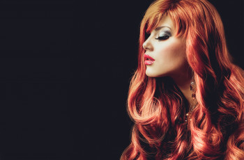 Картинка девушки анна+субботина девушка лицо портрет макияж модель рыжеволосая красотка поза взгляд флирт