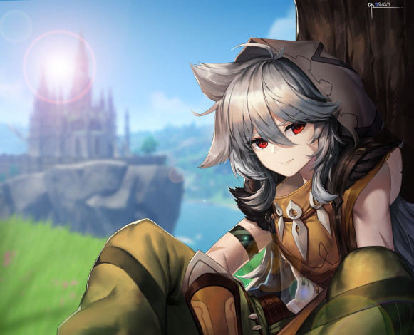Обои картинки фото аниме, genshin impact, genshin, impact
