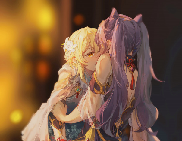 Обои картинки фото аниме, genshin impact, genshin, impact