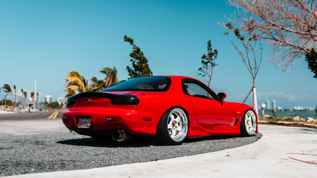 Обои картинки фото автомобили, mazda, rx-7