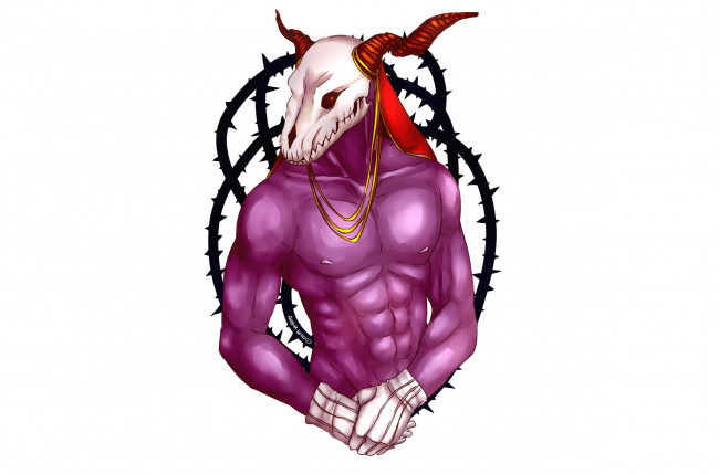 Обои картинки фото аниме, mahou tsukai no yome, невеста, чародея