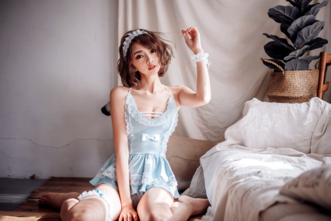 Обои картинки фото девушки, - азиатки, азиатка, поза