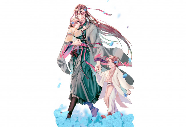 Обои картинки фото аниме, mo dao zu shi, the, untamed, неукротимый, повелитель, чэньцин, мосян, тунсю, mo, dao, zu, shi, магистр, дьявольского, культа