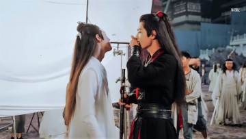 Картинка разное знаменитости сяо чжань ван ибо костюмы люди