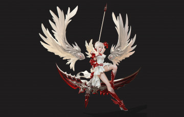 Картинка фэнтези ангелы девушка