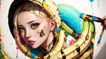 Картинка аниме unknown +другое+ нейросети графика нейроарт ai art нейронные сети рисунки нейро искусство