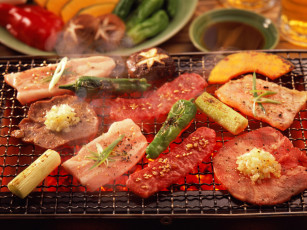 Картинка еда шашлык барбекю