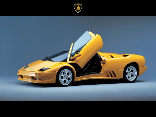 Обои картинки фото lamborghini, diablo, автомобили