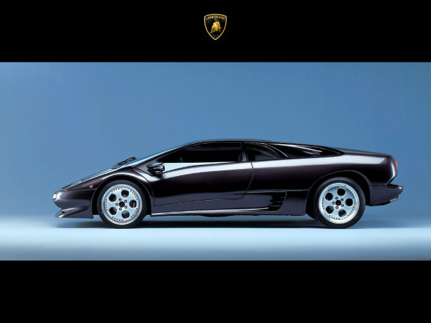 Обои картинки фото lamborghini, diablo, автомобили