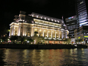 Картинка города огни ночного