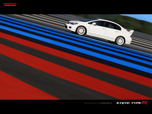 Картинка honda civic type автомобили