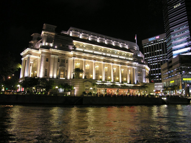 Обои картинки фото города, огни, ночного