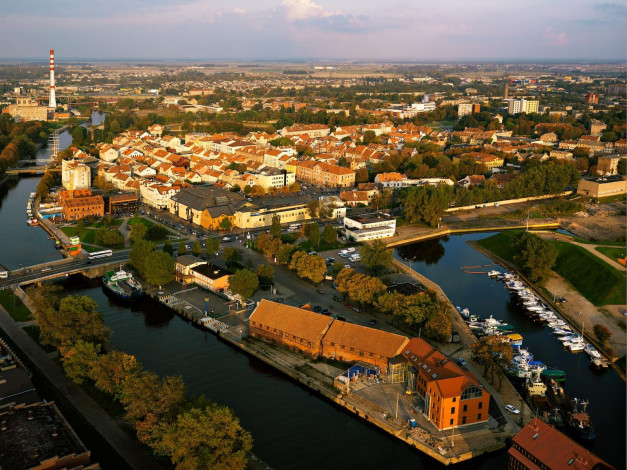 Обои картинки фото клайпеда, литва, города, панорамы