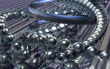 Картинка 3д графика fractal фракталы