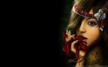 Картинка disappearing coerulea фэнтези девушки