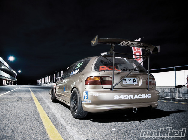 Обои картинки фото 1992, honda, civic, si, автомобили