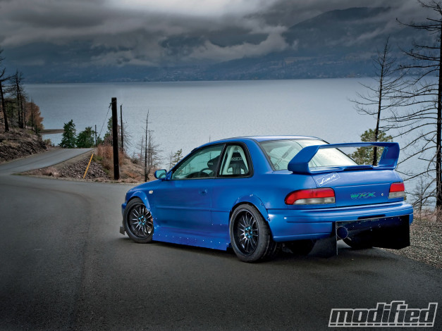 Обои картинки фото 1998, subaru, impreza, 25rs, coupe, автомобили