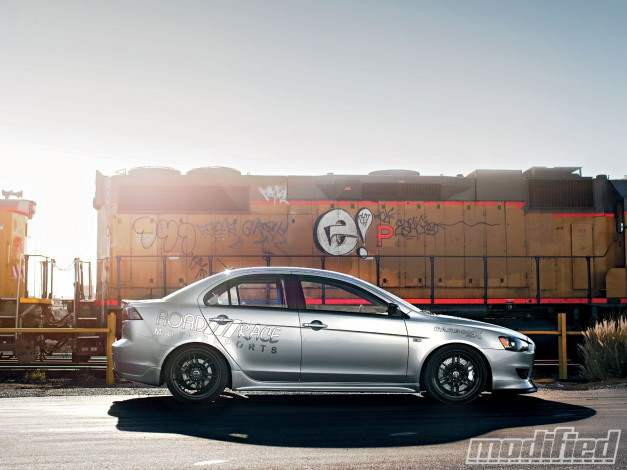 Обои картинки фото 2009, mitsubishi, lancer, gts, автомобили