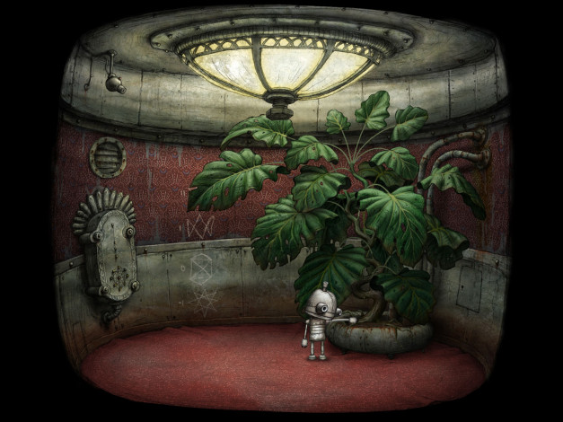 Обои картинки фото machinarium, видео, игры