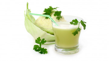 Картинка еда напитки сок капуста стакан