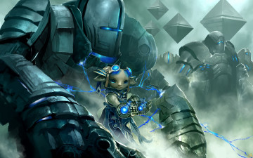 Картинка guild wars видео игры роботы