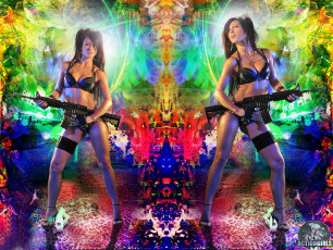 Картинка -Unsort+Девушки+с+оружием девушки unsort оружием оружие и девушка