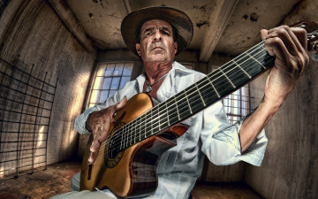 Картинка guitar музыка другое музыкант гитара шляпа