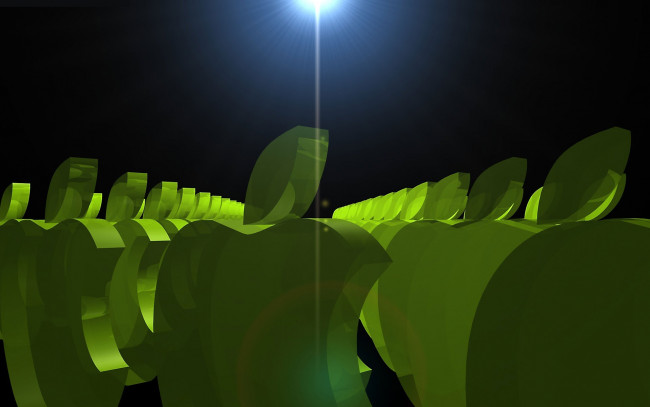 Обои картинки фото компьютеры, apple, яблоко, логотип