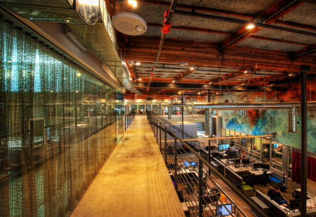 Обои картинки фото интерьер, кабинет, библиотека, офис, google, trey ratcliff, фотография, калифорния, здание