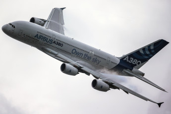 Картинка авиация пассажирские самолёты a380 airbus