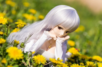 Картинка разное игрушки одуванчики кукла