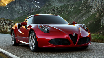 обоя alfa, romeo, 4c, автомобили, automobiles, s, p, a, fiat, group, италия, легковые